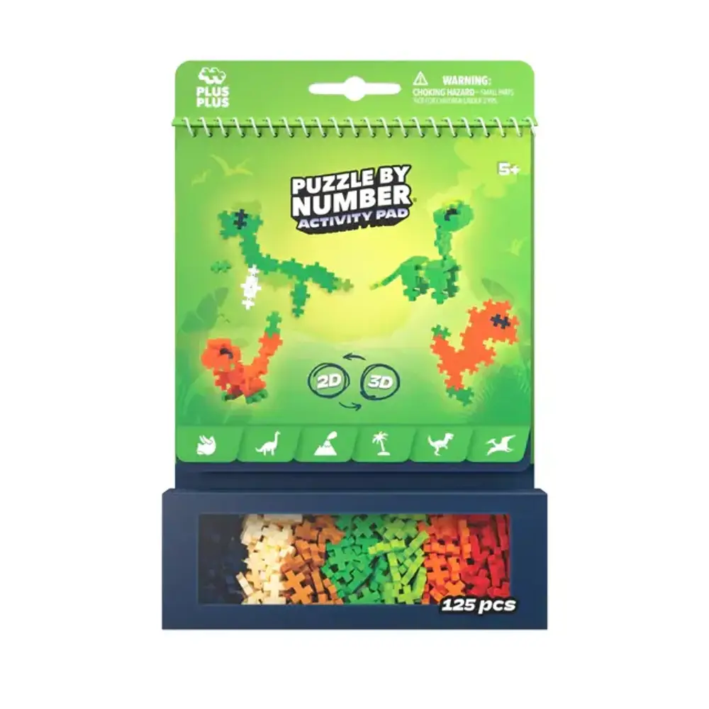 Plus Plus Dino Activity Pad